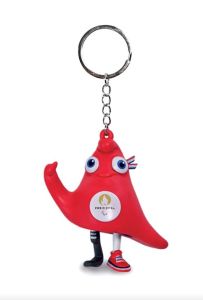 JO2416 - Llavero Juegos Paralímpicos París 2024 - 7cm