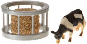 KID571961 - Comedero con 1 ronda y 1 vaca HOLSTEIN