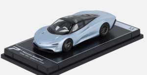 KTH13 - McLAREN Speedtail Plateado - Colección Hypercar League