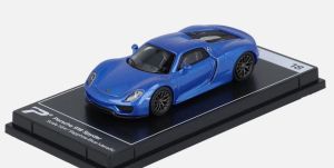 KTH18 - PORSCHE 918 Spyder Azul - Colección Hypercar League