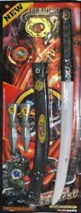 LPE52/13056 - Kit de armas NINJA - 4 piezas