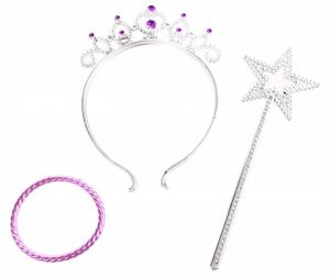 LPT12079 - Lote de 6 coronas; 6 pulseras y 6 palillos