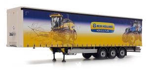MAR1902-01-08 - Remolque de lona 3 ejes Edición NEW HOLLAND