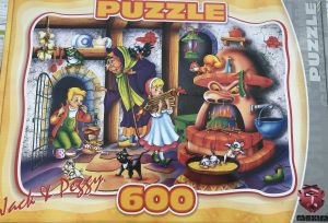 MAX6000102 - Puzzle 600 Piezas JACK y PEGGY