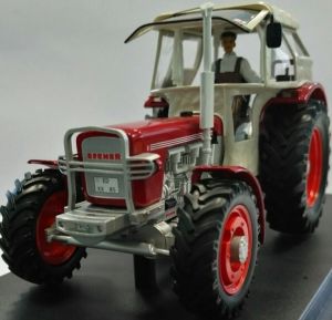 MO65074 - EICHER Wotan rojo con cabina - Resina