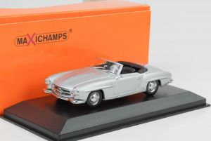 MXC940033130 - MERCEDES BENZ 190 SL 1955 descapotable gris plata