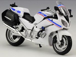 MST32306-C - YAMAHA FJR 1300A Blanco y azul - Police