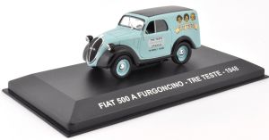 NET0026 - FIAT 500 A 1948 furgoneta Fabricante italiano de cuchillas de afeitar Tre Teste