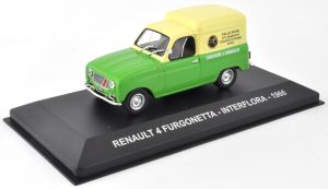 NET0038 - Furgoneta RENAULT R4 1966 Interflora italiana