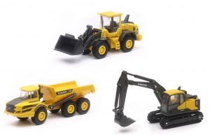 NEW32095 - Juego de 3 máquinas de construcción VOLVO