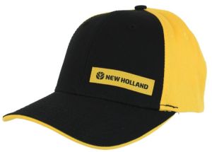 CASNH2188 - Gorra NEW HOLLAND negra y amarilla