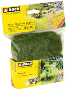 NOC07112 - Flocado de hierbas XL verde claro 12mm