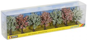NOC25092 - Set de 7 árboles frutales en flor 8cm