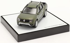 NOREV80361 - RENAULT Duster Oroch pick-up 2016 gris/verde metalizado caja fabricante