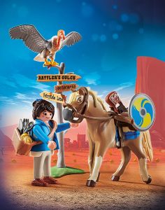PLAY70072 - Playmobil La Película Marla con Caballo