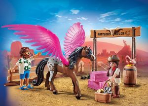 PLAY70074 - Playmobil La película Marla y Del con caballo alado