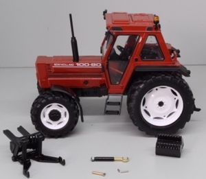 REP197 - NEW HOLLAND 100-90 con elevador delantero desmontable