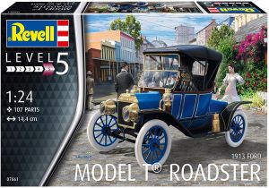 REV07661 - FORD Modelo T Roadster 1913 modelo para montar y pintar