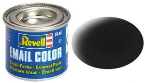 REV32108 - Pintura Esmalte Negro Mate 14ml