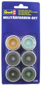 REV32340 - Kit de colores militares 6 botes de 14ml