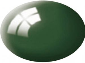 REV36162 - Pintura acrílica verde musgo brillante bote 18 ml
