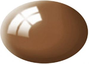 REV36180 - Pintura acrílica marrón arcilla brillante bote 18 ml