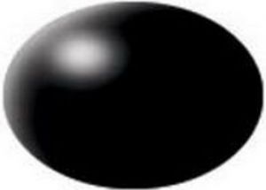 REV36302 - Pintura acrílica negra satinada bote 18 ml