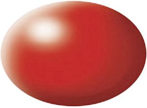 REV36332 - Pintura acrílica satinada rojo brillante tarro 18 ml