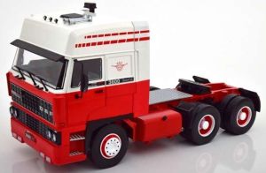 RK180093 - DAF 3600 Space Cab 1986 Rojo y blanco