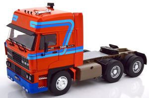 RK180094 - DAF 3600 Space Cab 6x4 1986 Naranja y azul