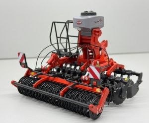 REP414 - Cultivador de rastrojos KUHN Optimer 303 con tolva gris SH201