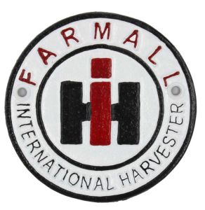 RHY-DE1073 - Panel redondo de hierro fundido IH Farmall