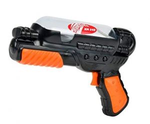 SIM107270173N - Pistola de agua negra y naranja