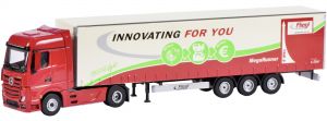SCH22060 - MERCEDES Actros 4x2 con semi lona Fliegl 3 ejes