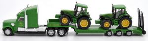 SIK1837 - Camión 6x4 con remolque de carga baja con JOHN DEERE 6920 y 6820 Ech:1/87