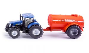 SIK1945 - NEW HOLLAND T7070 con cisterna de estiércol ABBEY 1 eje