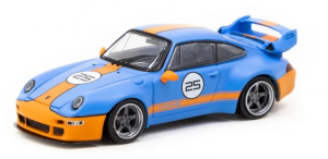 T64-TL054-BO - RWB 993 remasterizado por Gunther WERKS azul y naranja