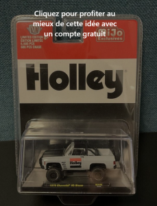 M2M-31500MJS46 - CHEVROLET K5 blazer sin techo 1973 Holley gris