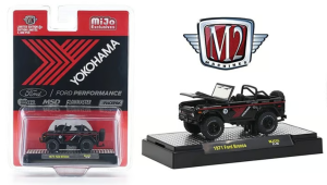 M2M-31500MJS35 - FORD Bronco Yokohama 1971 negro y rojo