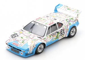 SPA18S672 - BMW M1 #83 24 Horas de Le Mans 1980 D. PIRONI-D. QUESTER-M. MIGNOT