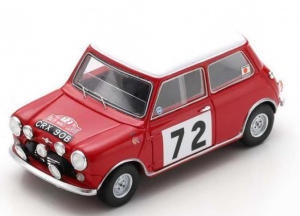 SPAS1194 - BMC Cooper S #72 Rally de Montecarlo 1965 DJ.MORLEY-GE.MORLEY
