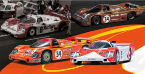 SPAYCOMBO64014 - PORSCHE 956 #8 6º y #64 24H Le Mans 1983 Combo Set