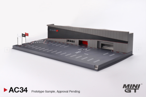 MGTAC34 - Diorama Nissan Motosport y Customizing Nismo centro de operaciones 2024