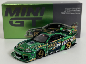 MGT00858-R - NISSAN Silvia S15 LB-Silhouette Fausto Racing 2024 RHD verde