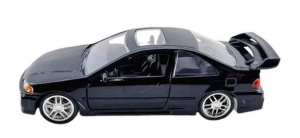 JAD34419 - HONDA Civic coupé 1993 Negro FAST and FURIOUS