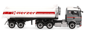 HER319164 - MAN TGS TN 6x4 con volquete de 2 ejes HERZER