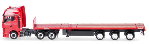 HER319508 - MAN TGX GX 6x4 con plataforma de 3 ejes NOOTEBOOM