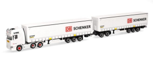 HER319720 - SCANIA CR 20 HD 6x4 con caja, dolly y remolque de 3 ejes DB SCHENKER