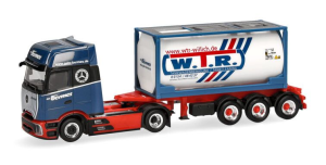 HER320443 - MERCEDES BENZ Actros L 4x2 con portacontenedores de 20 pies y 3 ejes BERMES