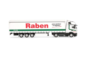 HER321044 - MERCEDES BENZ Actros L Pro 4x2 con remolque de 3 ejes RABEN LOGISTICS